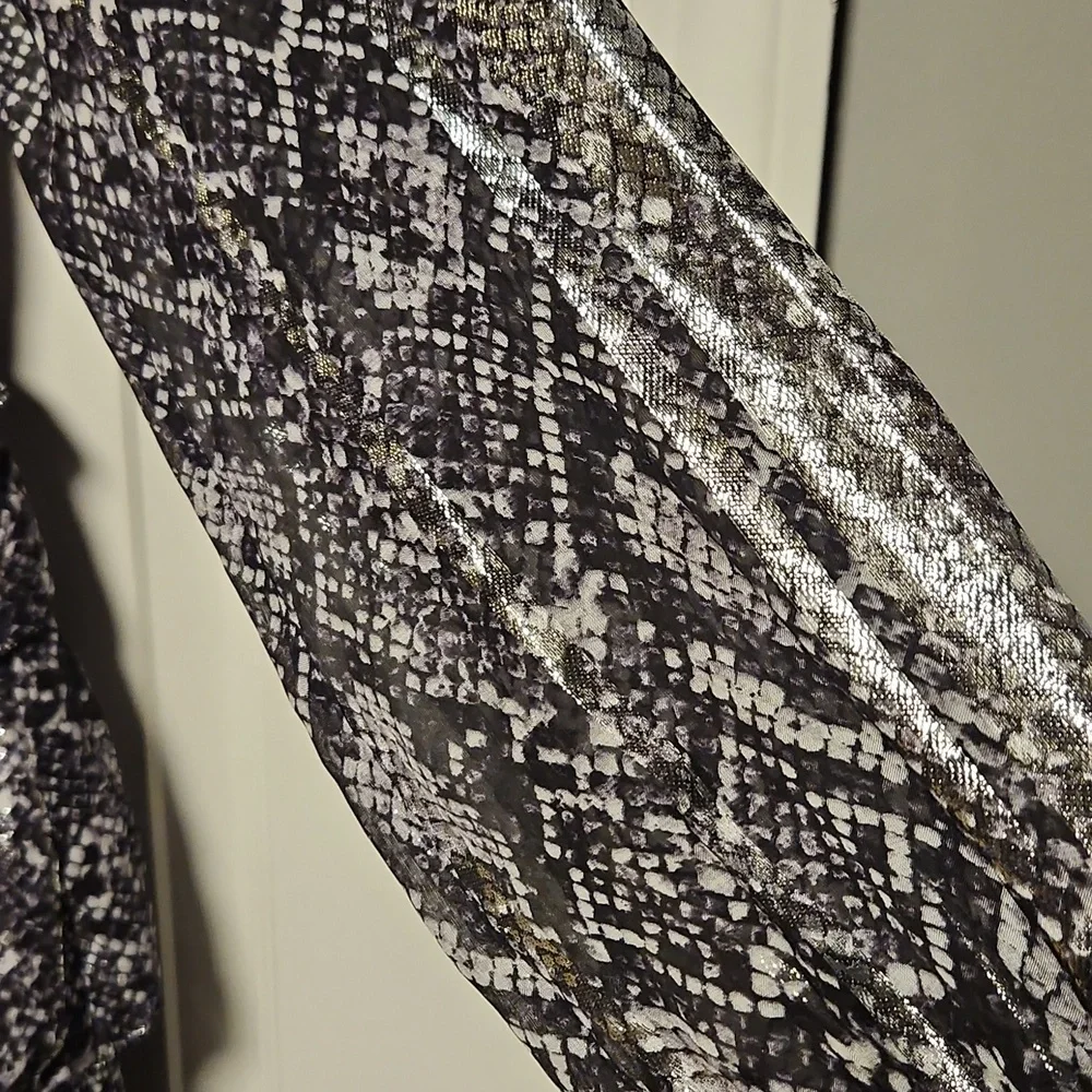 Michael Kors Python Print Mini Dress